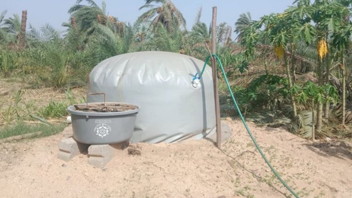 बायोगैस प्लांट. (फोटो- एएनआई)