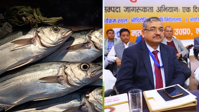 निदेशक मत्स्य उत्तर प्रदेश नुरूस्सबूर रहमानी (Photo-Kisan Tak)
