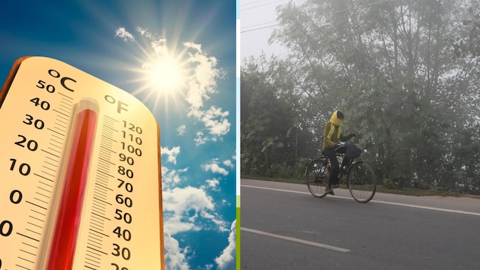 हवाएं चलने से उत्तर प्रदेश में बढ़ेगी ठंड (Photo Credit-Kisan Tak)