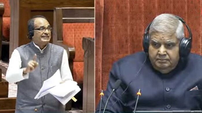 Shivraj Singh Chouhan, Rajya Sabha Chairman Jagdeep Dhankhar