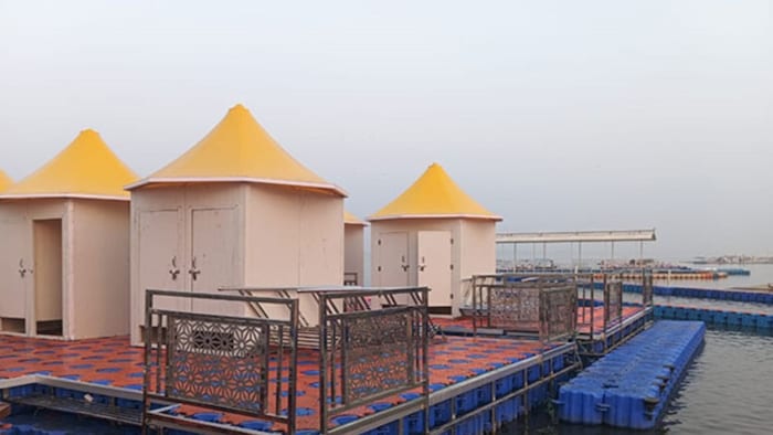 Mahakumbh Floating Ghat