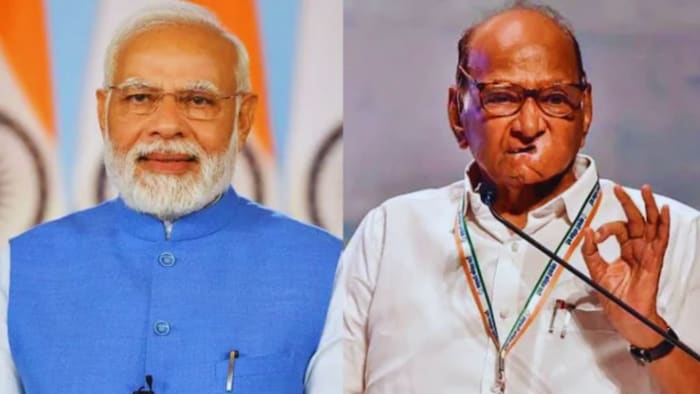 PM मोदी से मिलने पहुंचे शरद पवार