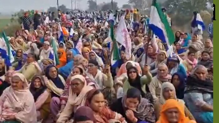 खनौरी बॉर्डर पर आज किसान पंचायत बुलाई गई है.