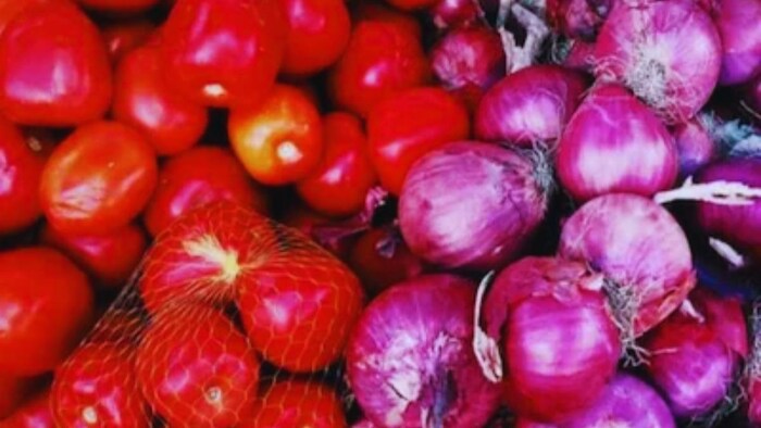 प्याज-टमाटर के मंडी भाव
