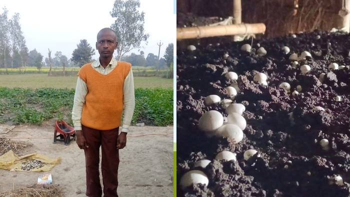 गोंडा जिले के छोटे से गांव खटुआ के साधारण किसान राम सुरेश पाल उर्फ लाला (Photo-Kisan Tak)