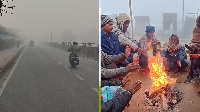 यूपी में ठंड का सितम जारी (फोटो- किसान तक)