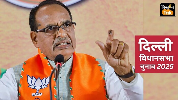 कृषि मंत्री शिवराज सिंह चौहान दिल्ली चुनाव में किसानों के हितों को लेकर मुखर रहे हैं.