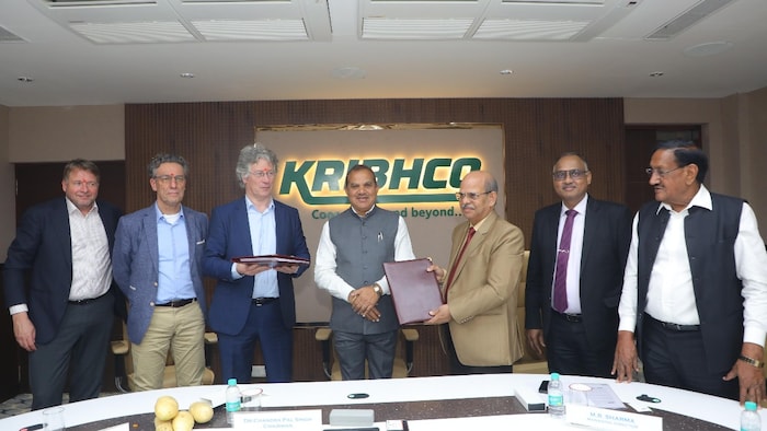 कृभको और नीदरलैंड की 'फार्म फ्राइट्स' में करार