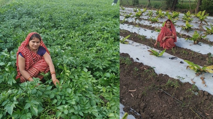 Sagar Woman Farmer Mogbai