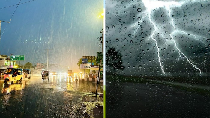 यूपी में बारिश की संभावना जताई गई है. (Photo Credit-Kisan Tak)