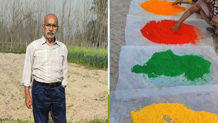 सहारनपुर के मेरवानी में रहने वाले 70 साल के प्रगतिशिल किसान आदित्य त्यागी