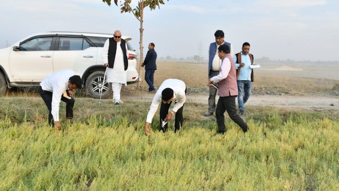 उत्तर प्रदेश के कृषि मंत्री सूर्य प्रताप शाही
