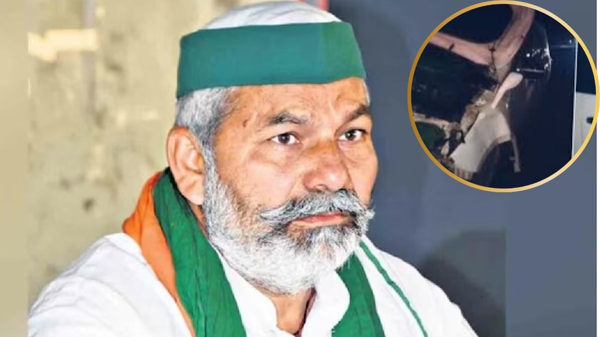 सड़क हादसे में बाल-बाल बचे किसान नेता राकेश टिकैत, गाड़ी से टकराई नीलगाय सड़क हादसे में बाल-बाल बचे किसान नेता राकेश टिकैत, गाड़ी से टकराई नीलगाय