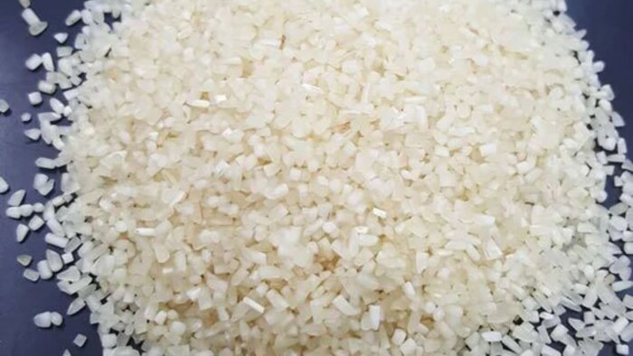 The government reduced the amount of broken grains