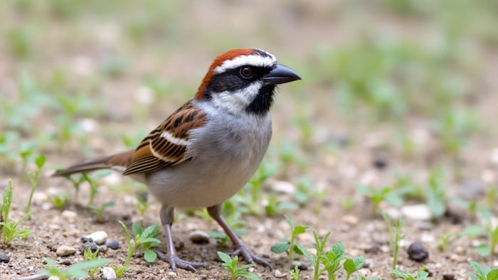 Made a nest for sparrows