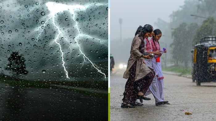 यूपी में अगले 48 घंटों में बारिश और झोंकेदार हवा का अलर्ट