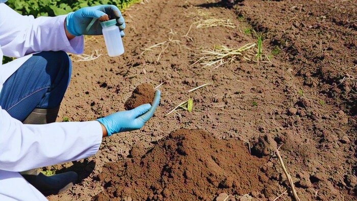 मिट्टी की जांच
