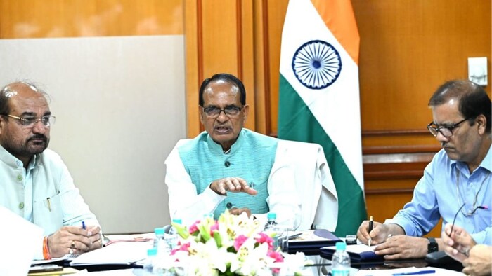 SHivraj Singh Meeting With ICAR Officials
