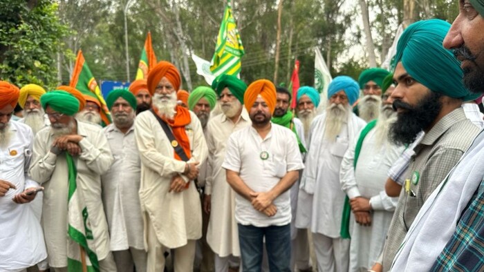 Moga dc farmer protest