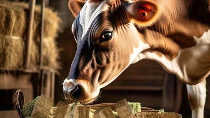 पशुओं के लिए चारा ब्लॉक