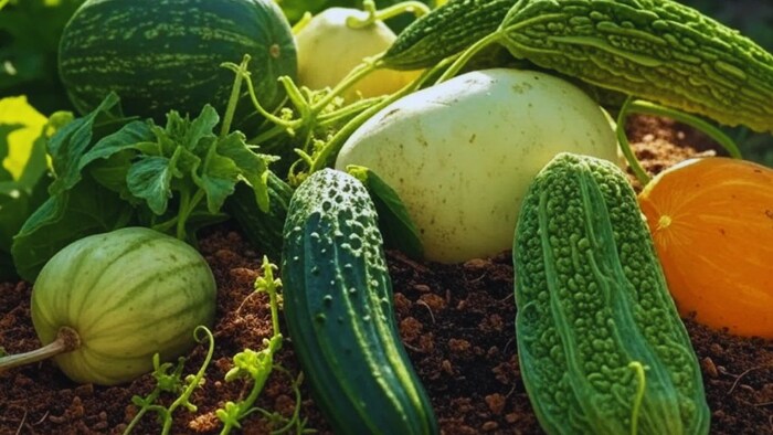 Take care of creeper vegetables like this