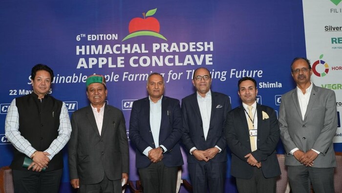 Himachal Minister Negi CII Apple Conclave