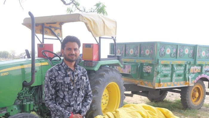 Farmer Deepesh Verma