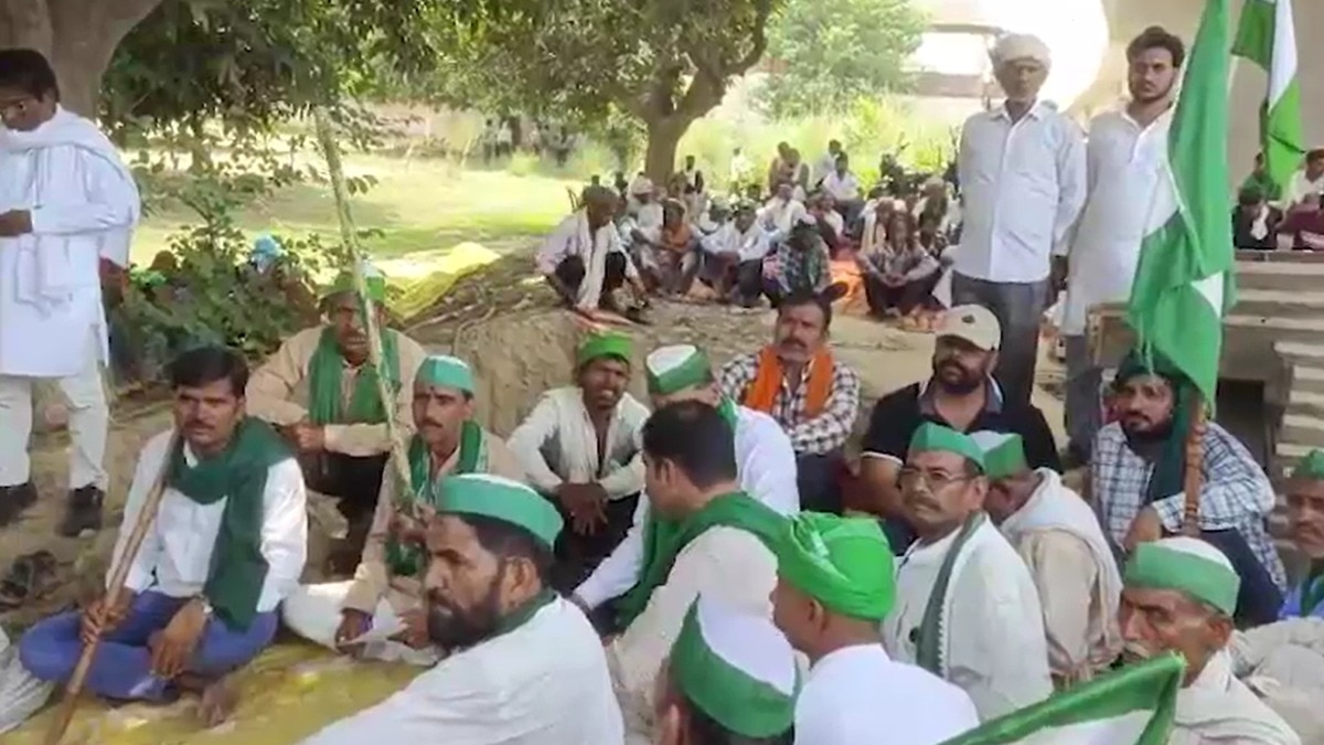 farmers protest