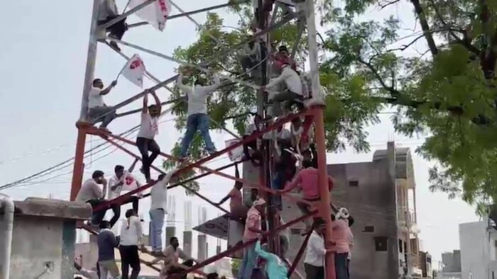 Farmer Protest Amravati