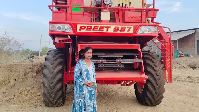 झांसी की महिला किसान चंदा देवी