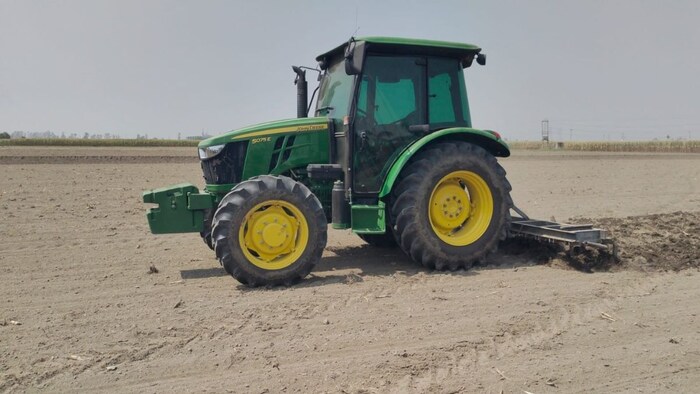 Driverless Tractor Karnal news