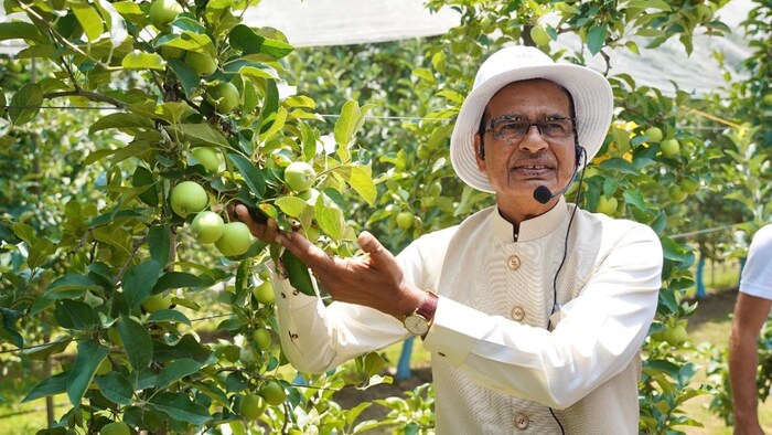 Shivraj singh in Kashmir