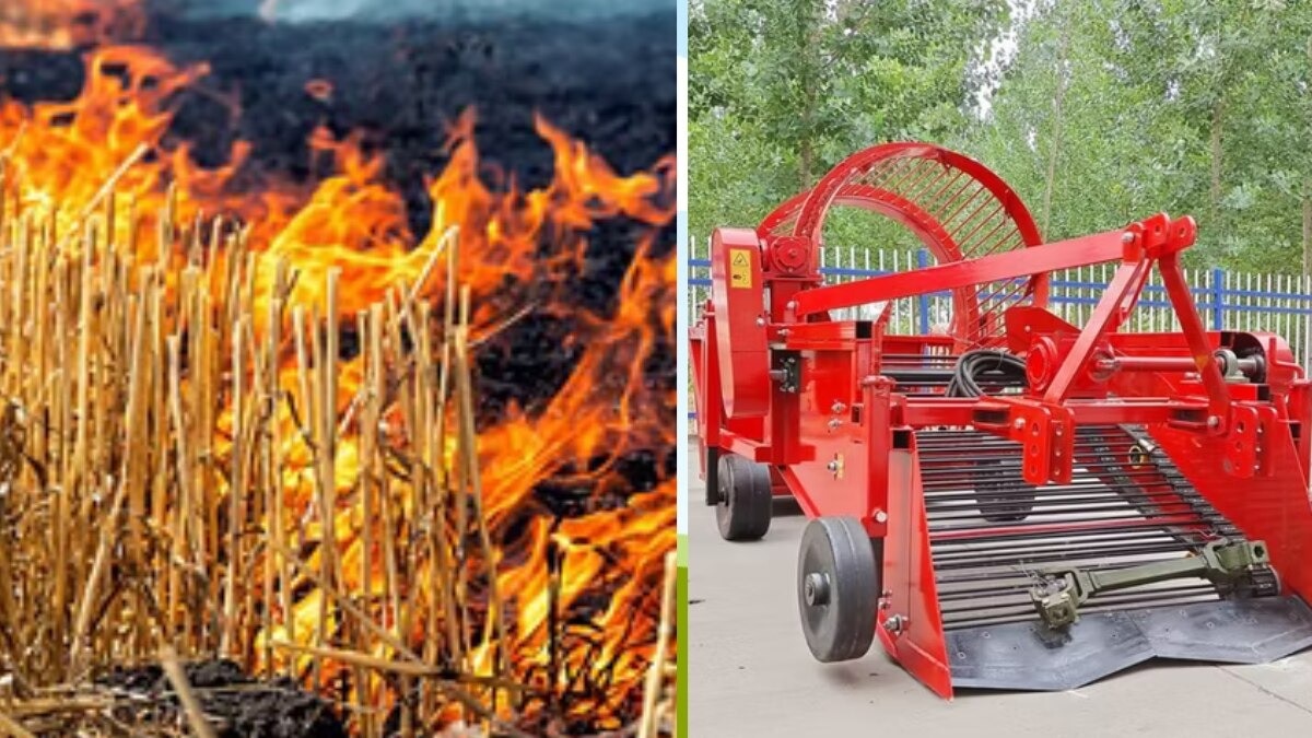 Farmers are selling the stubble burning machine again