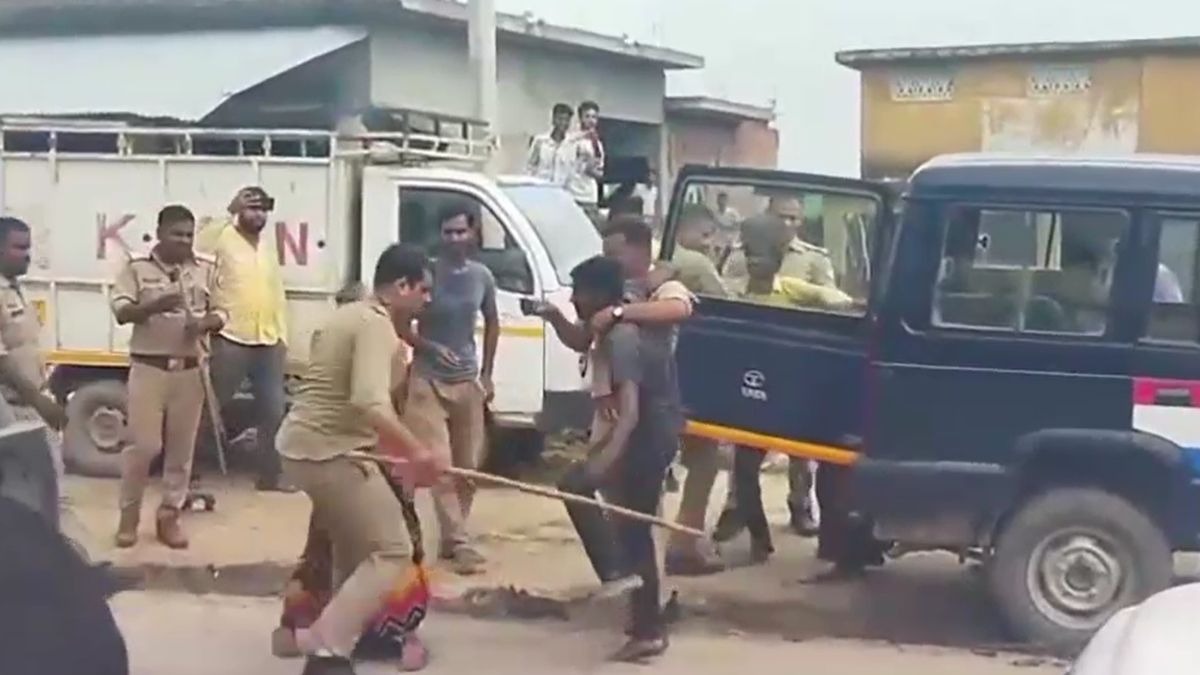 Lakhimpur Farmer Beaten By Police