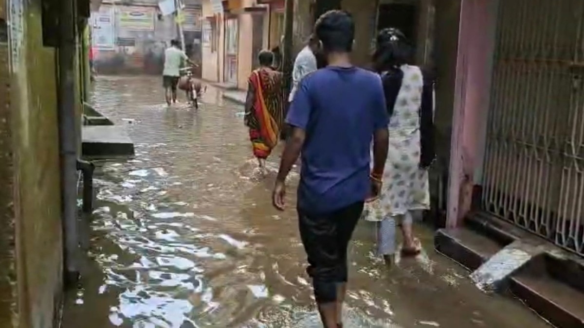 heavy rain in Patna