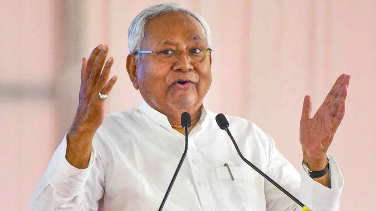 Bihar Chief Minister Nitish Kumar