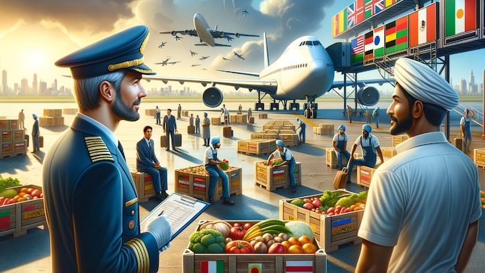 Agri Export (AI Image)