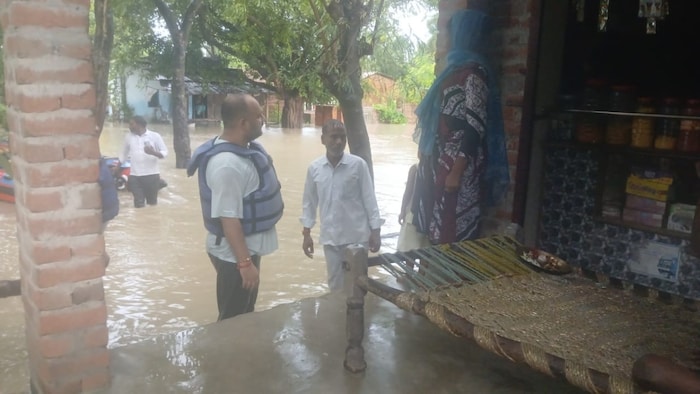 Ganga water level increased in Garhmukteshwar