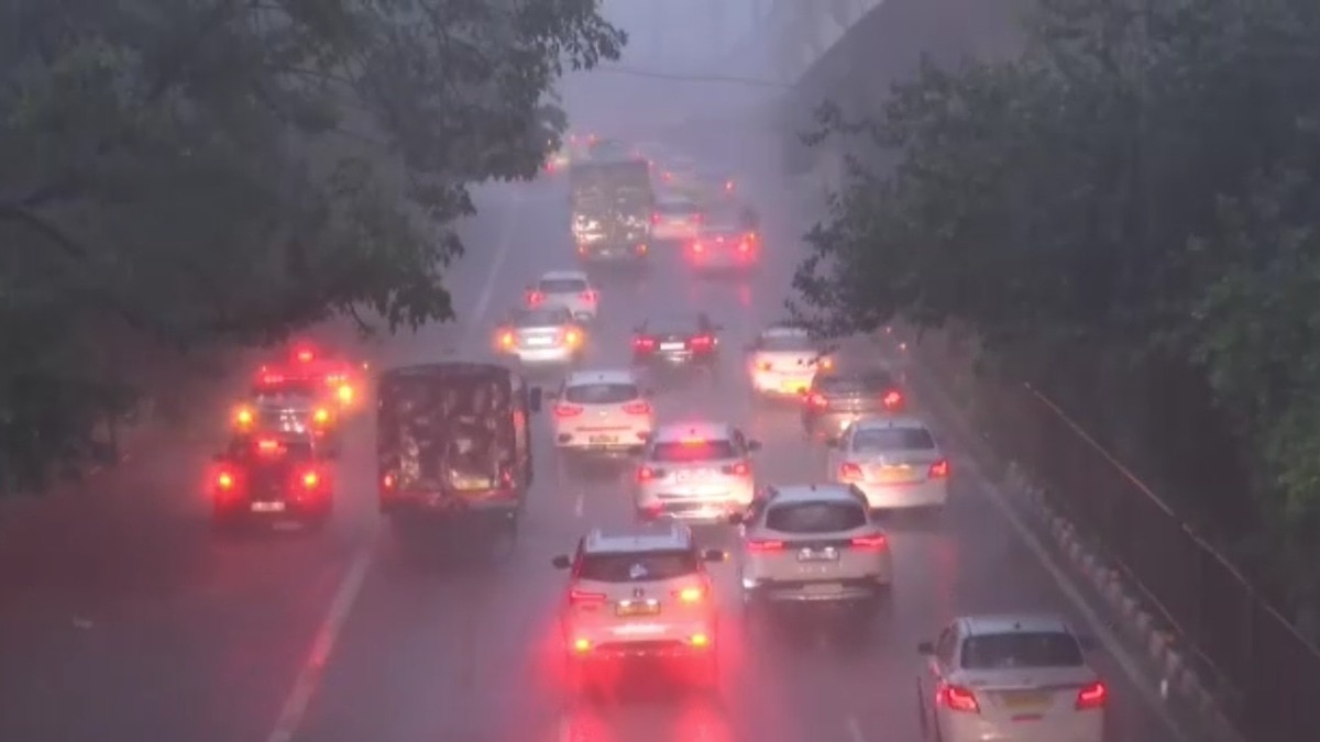 Heavy rain lashed Delhi NCR on August 9, as city is on the onset of celebrating Raksha Bandhan