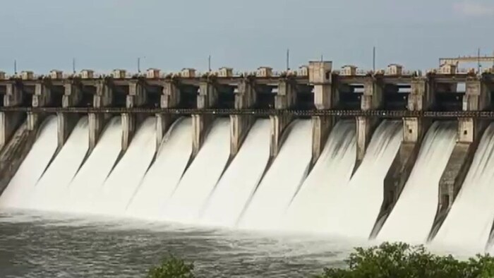 Ujani Dam 16 gates Opened