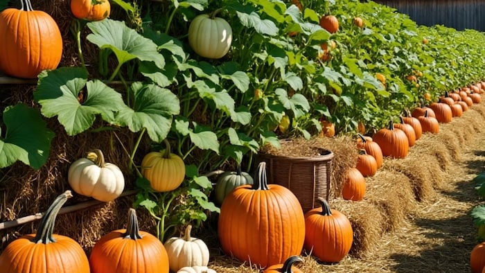 Pumpkin Farming (Photo/Meta AI)
