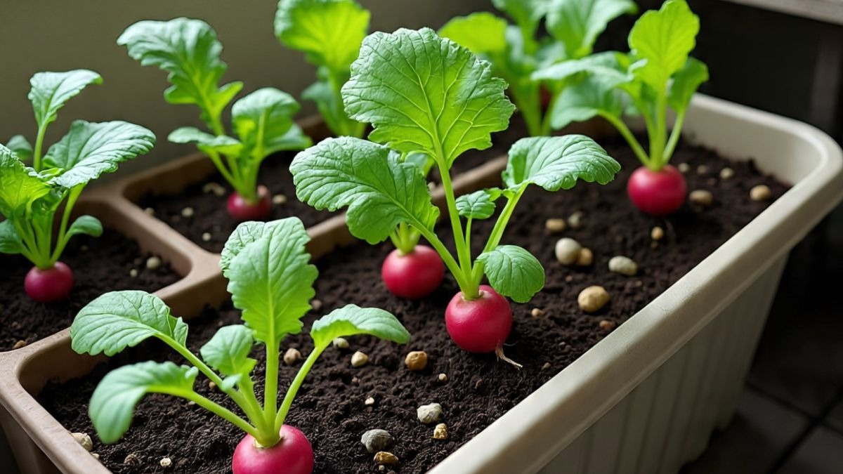 Radish Growing Tips (Photo/Meta AI)