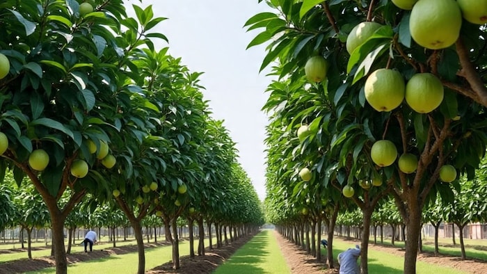 Guava Farming (Photo/Meta AI)