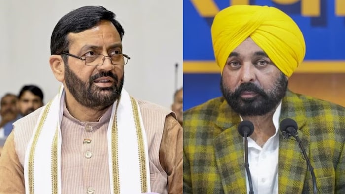 पानी पर भिड़े सीएम सैनी और मान