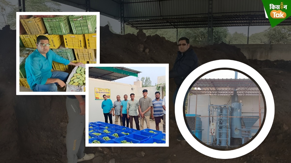 हापुड़ जिले के भदस्याना गांव के निवासी युवा किसान हर्षवर्धन त्यागी 