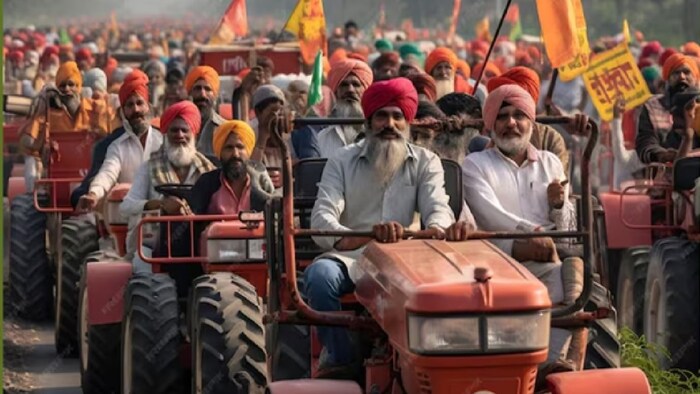 30 जनवरी को हजारों ट्रैक्टर टॉलियों के साथ किसान शंभू मोर्चा पहुंचेंगे.