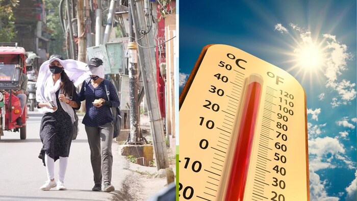 यूपी में तेज धूप ने बढ़ाई गर्मी