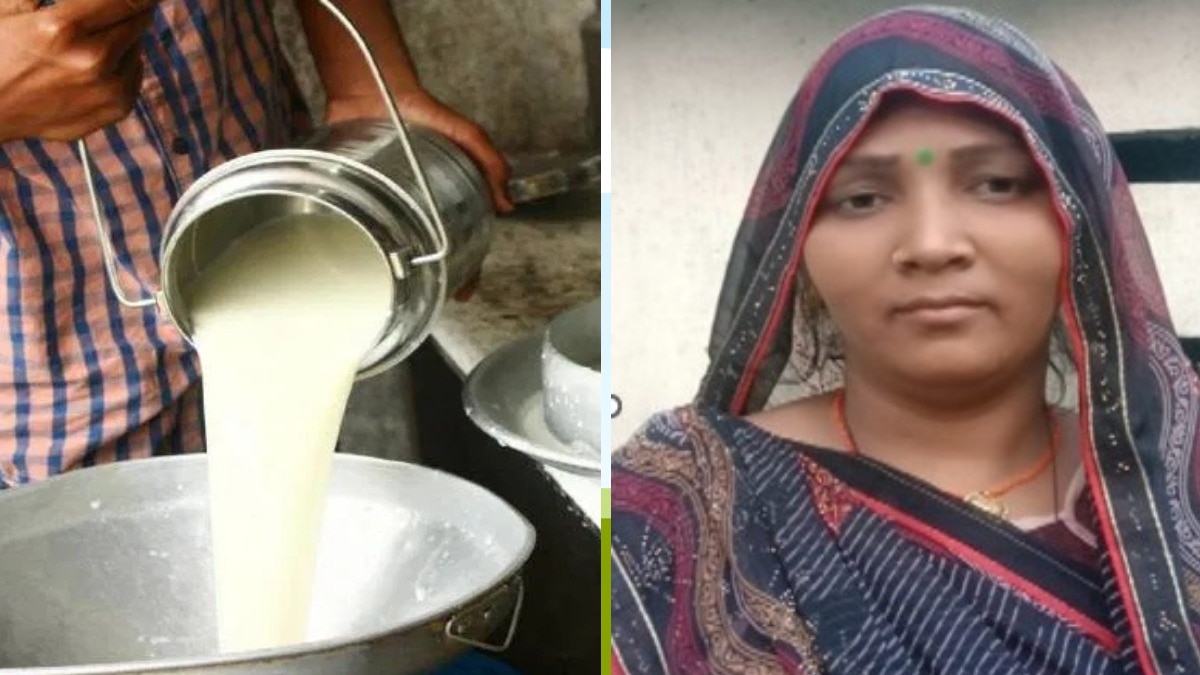 देवरिया जिले के ग्राम धर्मपुर, ब्लॉक रुद्रपुर की महिला किसान रेनू