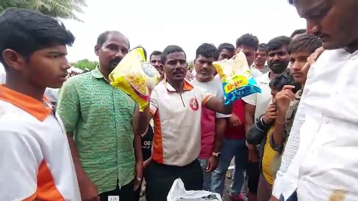 महाराष्ट्र के किसानों को मिली राहत किट