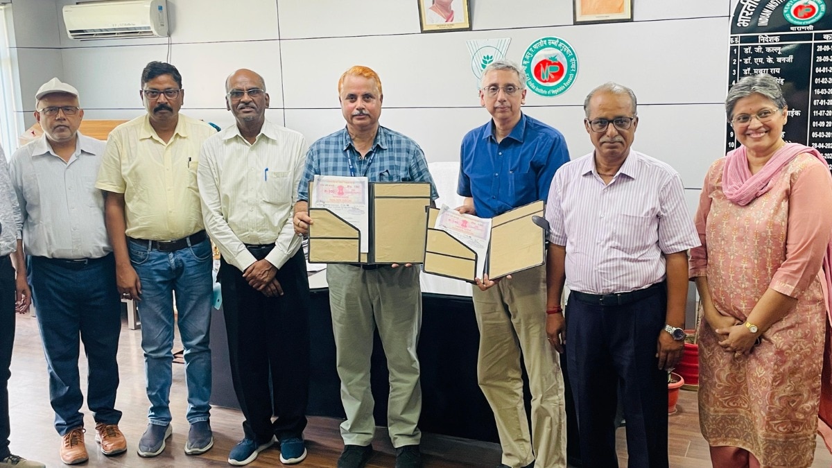 IIVR वाराणसी और मद्रास इंस्टीट्यूट के बीच हुआ MoU- फोटो: सोशल मीडिया